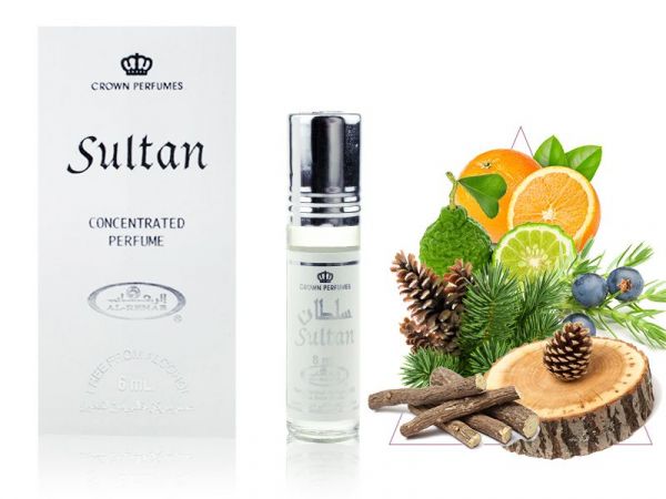 Al Rehab oil perfume Sultan, 6 ml (Men) wholesale